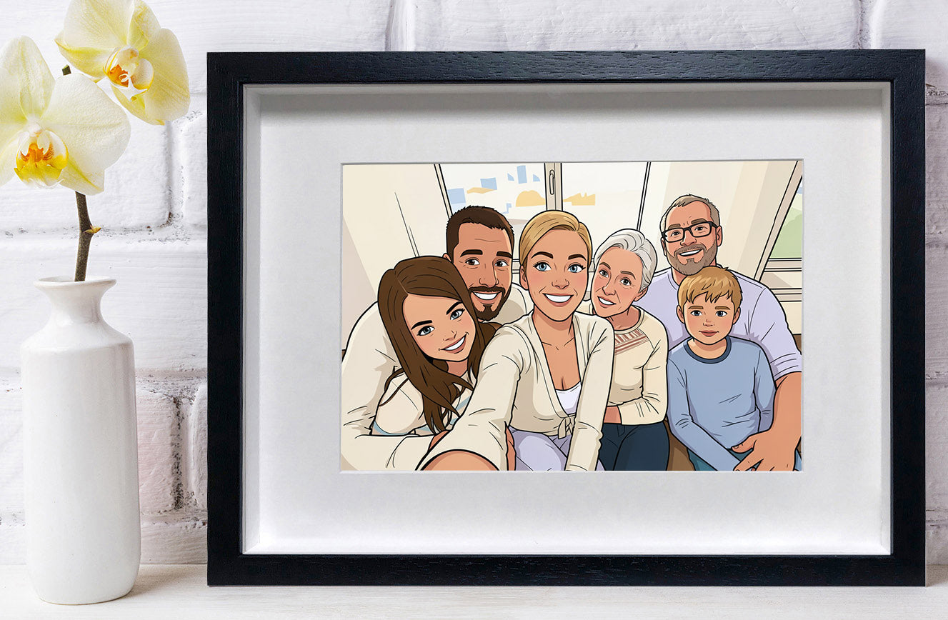 Load image into Gallery viewer, Cartoon Style Photo Frame
