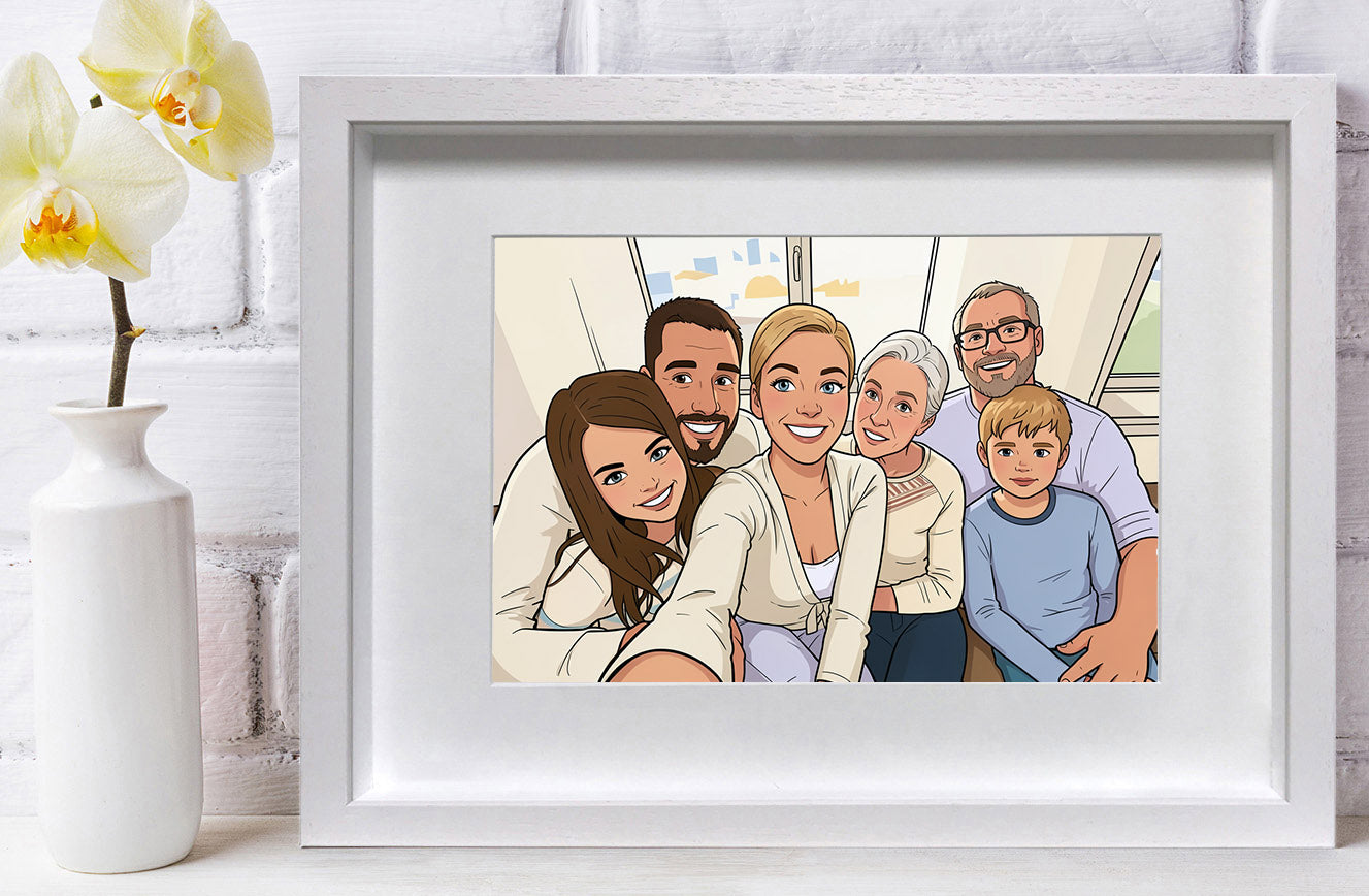 Load image into Gallery viewer, Cartoon Style Photo Frame
