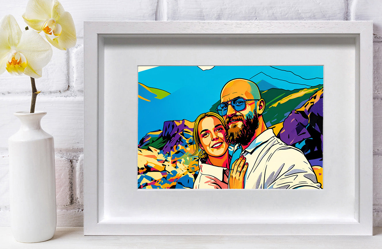 Load image into Gallery viewer, Pop Art Photo Frame
