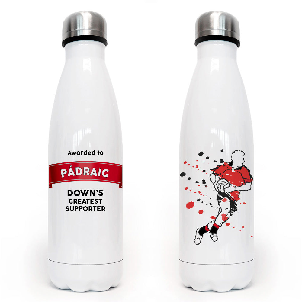 Mens Greatest Supporter Bottle - Down