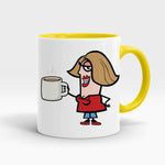 Load image into Gallery viewer, Hospice Coffee Lover Mug Female

