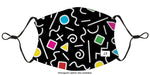 Load image into Gallery viewer, Squiggled Mask
