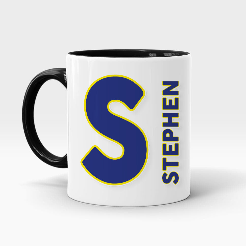 Alphabet Mug - Dark Blue