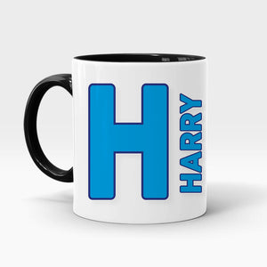 Alphabet Mug - Light Blue