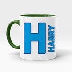 Load image into Gallery viewer, Alphabet Mug - Light Blue
