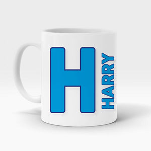 Alphabet Mug - Light Blue