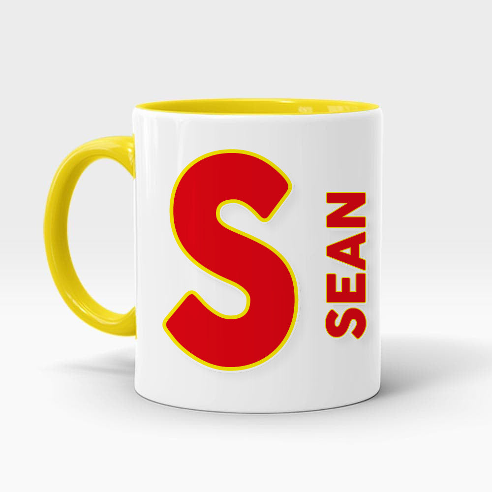 Alphabet Mug - Red