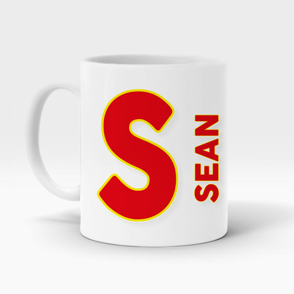 Alphabet Mug - Red