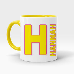 Alphabet Mug - Yellow