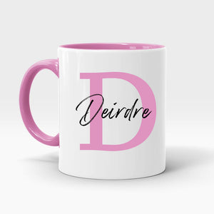 Design Your Alphabet Classic Mug