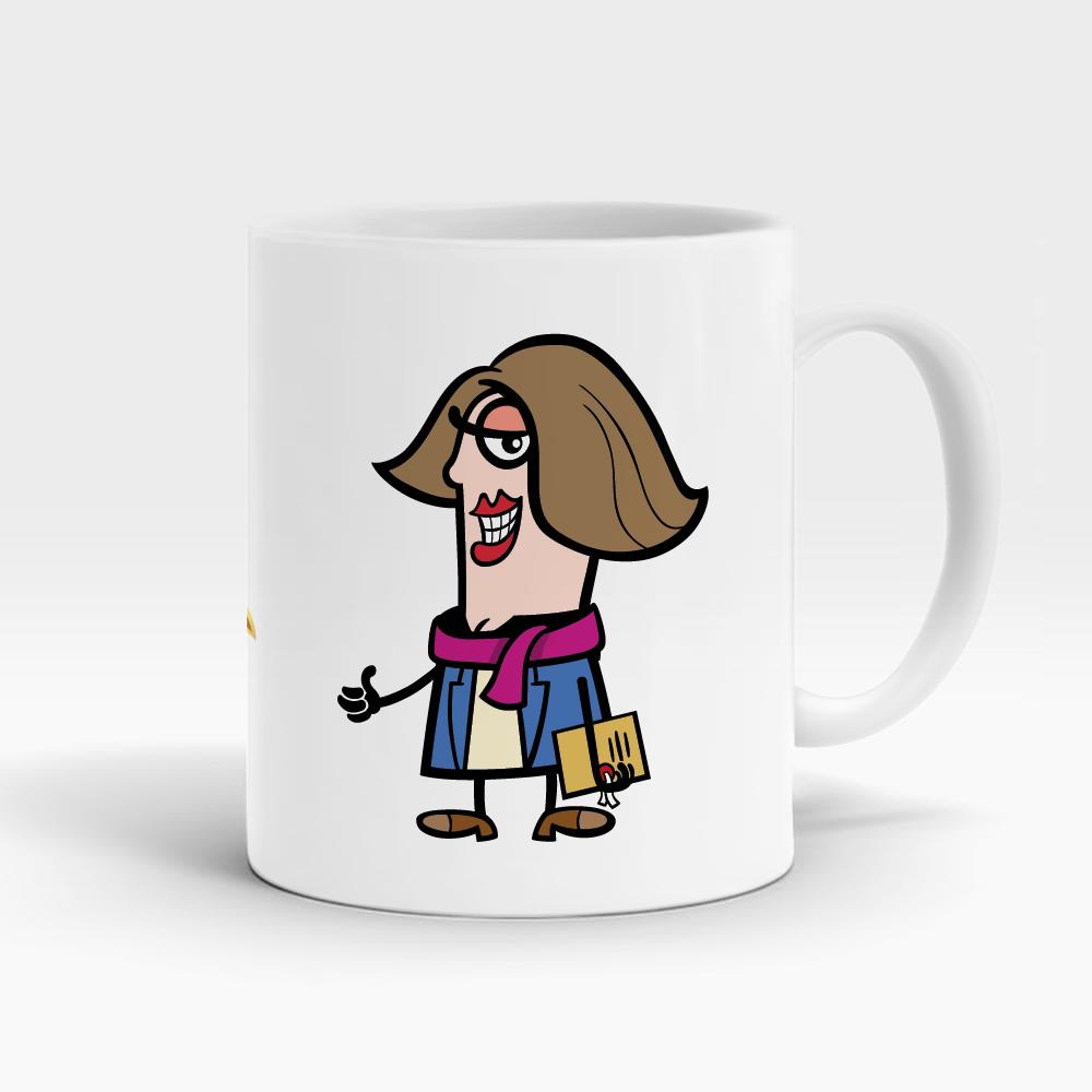 Putting the Tea in Teacher Female Mug