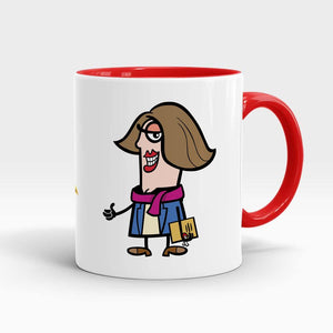 Putting the Tea in Teacher Female Mug