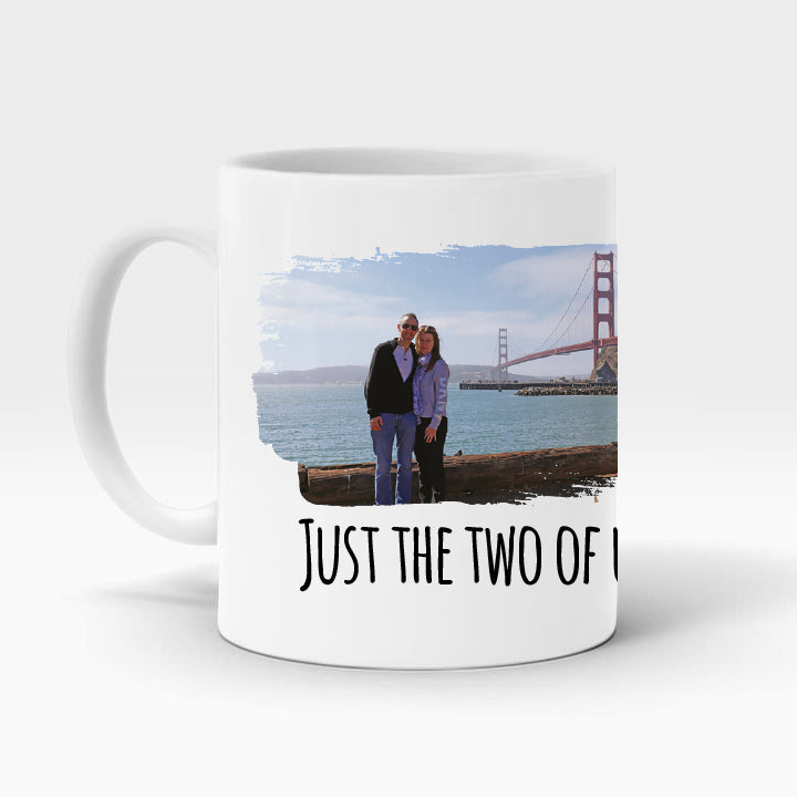 Double Image Paint Brush Mug