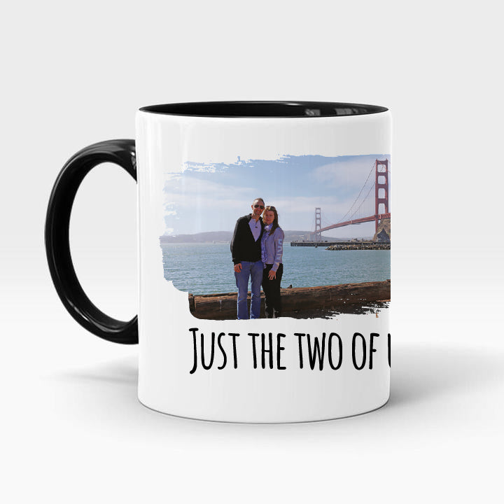 Double Image Paint Brush Mug