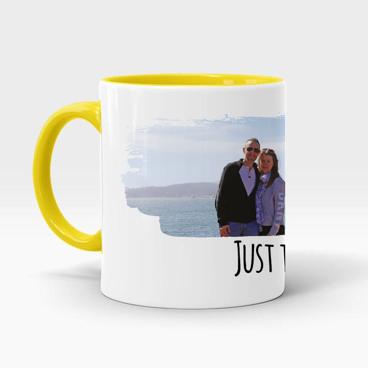 Paint Brush Mug with Caption