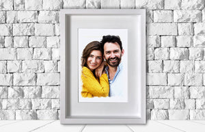 Portrait Water Colour Photo Frame